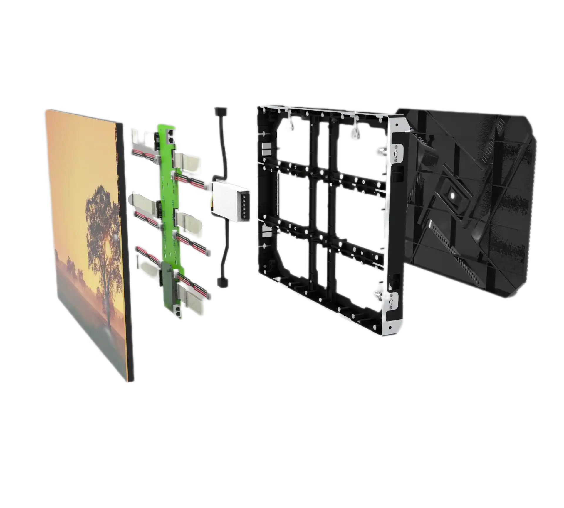 Indoor LED Display in heller Business-Umgebung