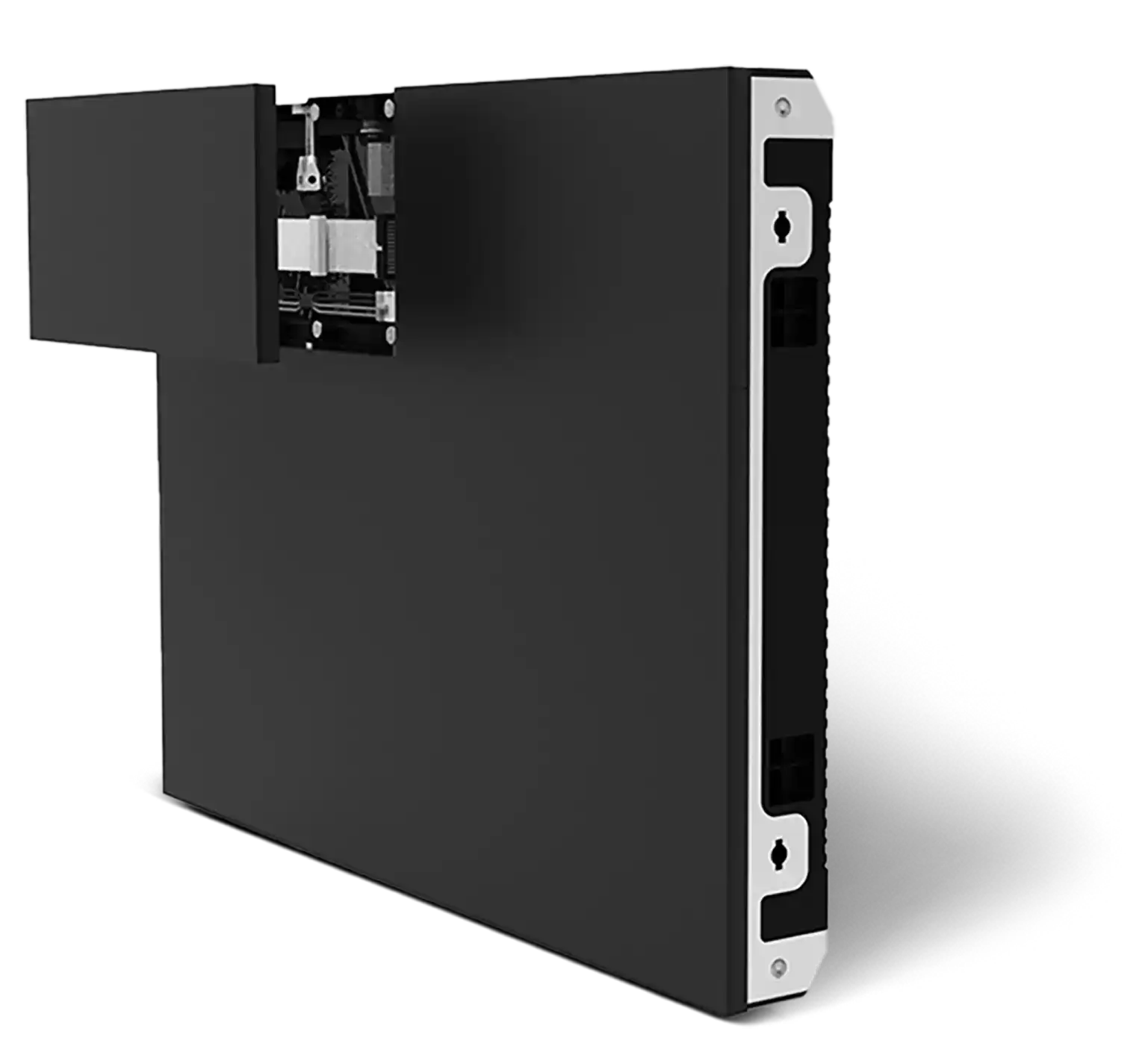 Wandmontage eines Outdoor LED Displays