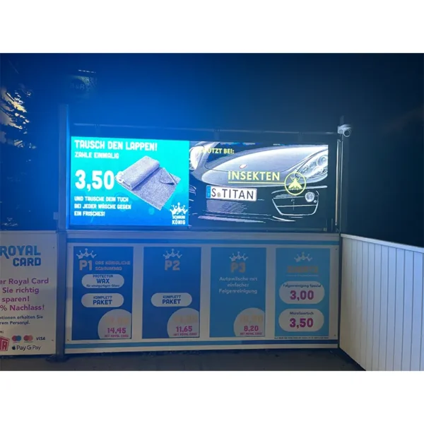 LED Display für Schaufenster und digitale Werbung von Skyleds