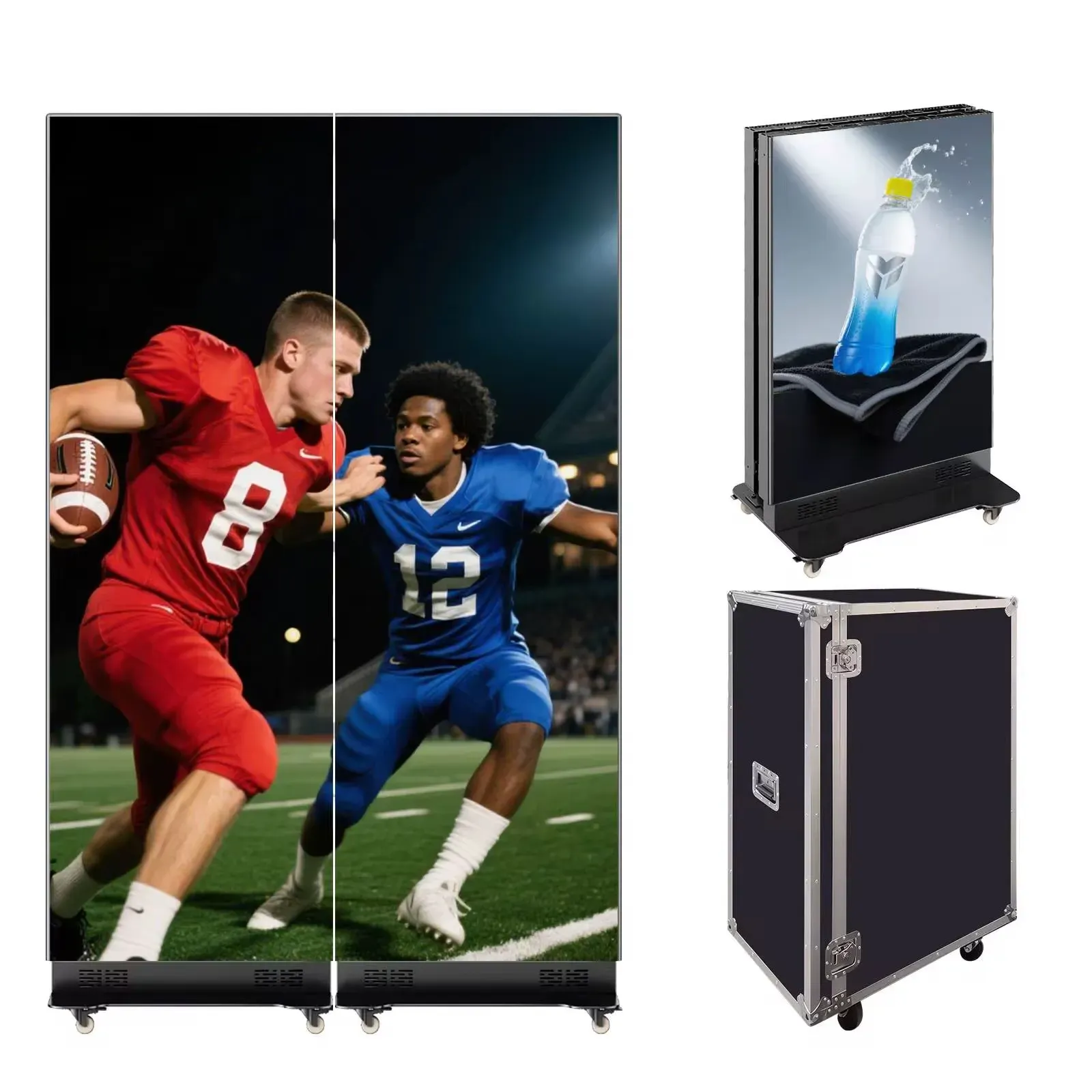 Indoor LED Display in kontrollierter Lichtumgebung